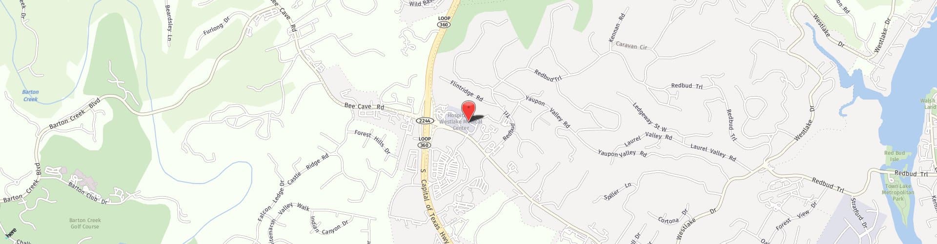 Location Map: 5656 Bee Cave Road Austin, TX 78746